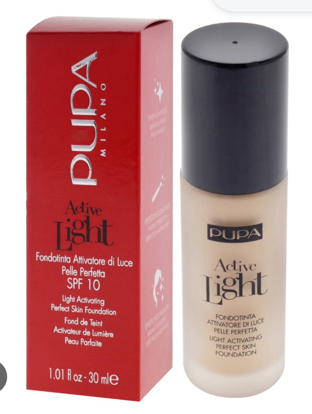 Pupa Milano Light Activating Perfect Skin Foundation
